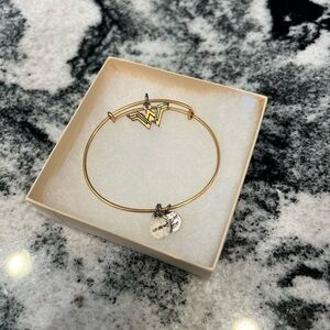 Alex and Ani Gold Wonder Woman Bracelet